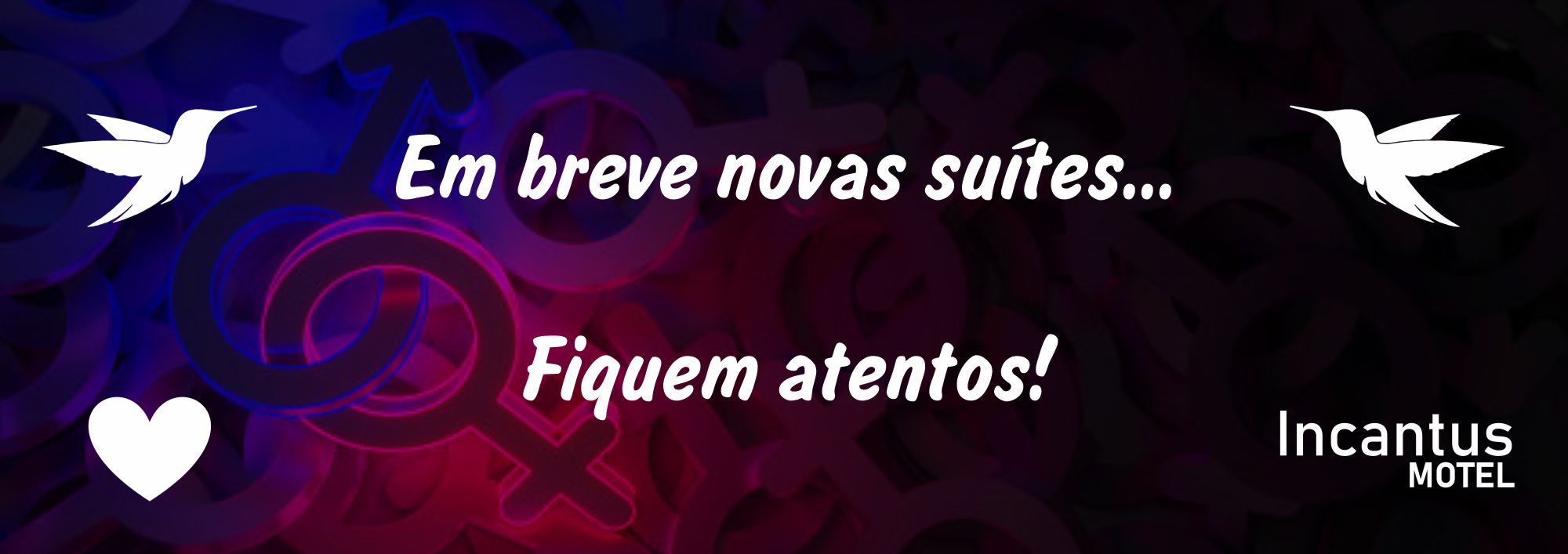 Em breve novas suítes